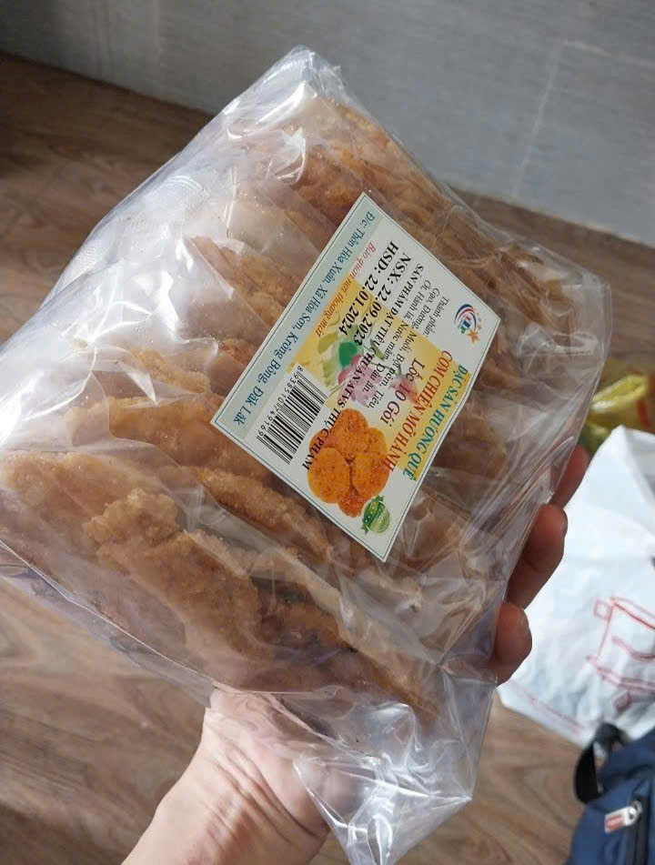 Cơm Cháy Mắm Hành Lốc 10 Gói