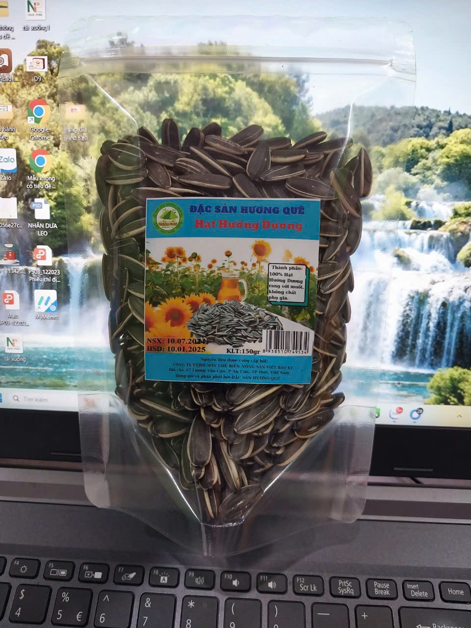 Hạt Hướng Dương Mỹ Vị 140gr/500gr/5000gr