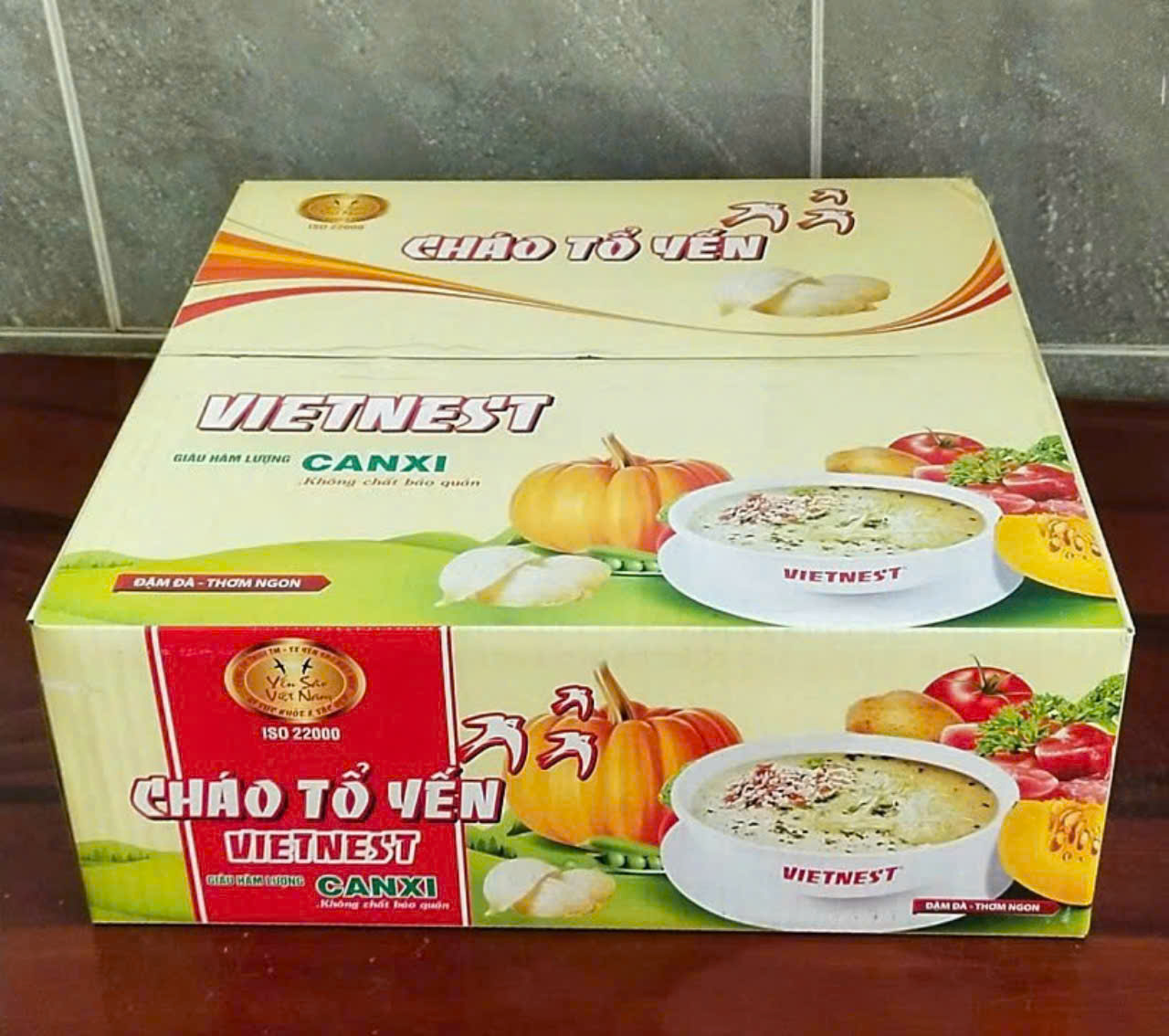Cháo Tổ Yến Canxi VIETNEST