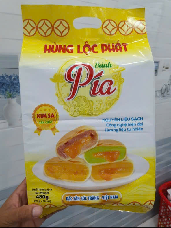 Bánh Pía Kim Sa Tan Chảy 480Gr