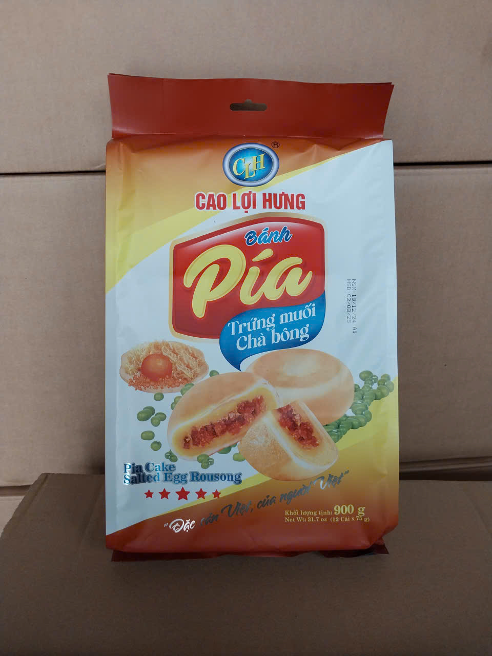 Bánh Pía CLH Trứng Muối 900Gr