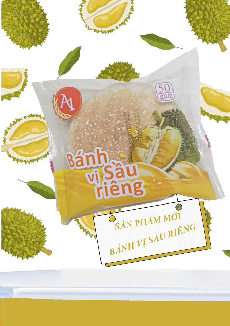 Bánh Dinh Dưỡng Vị Sầu Riêng Lốc 20 Cái