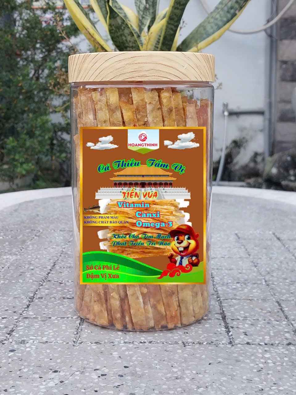 Cá Thiều Cắt Sợi Lon 270Gr