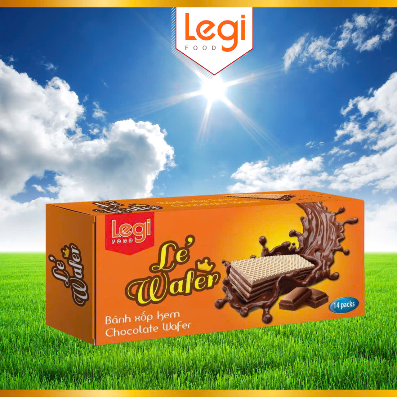 Bánh Xốp Kem SOCOLA 14Packs