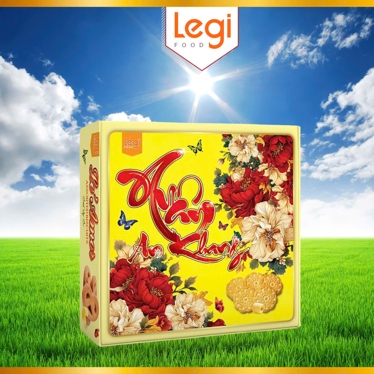 Hộp vuông-VÀNG XUÂN AN KHANG 250gram