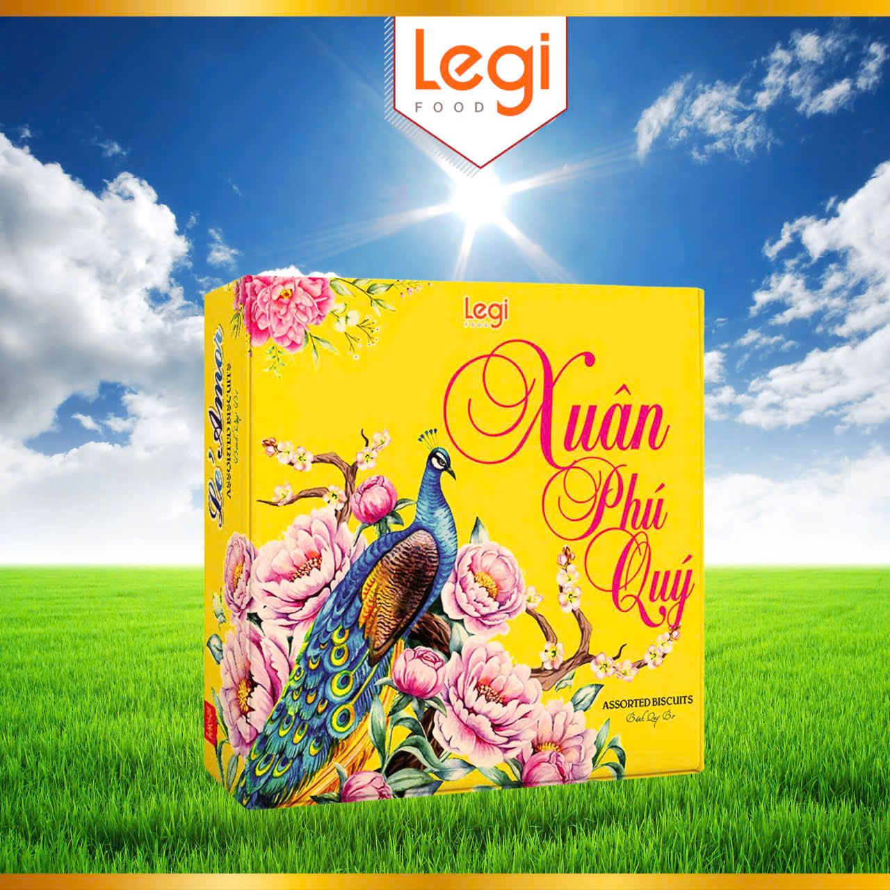 Hộp vuông-VÀNG XUÂN PHÚ QUÝ 250gram