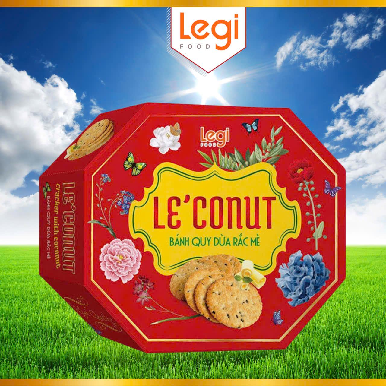 Mè Dừa - ĐỎ XUÂN 100gram