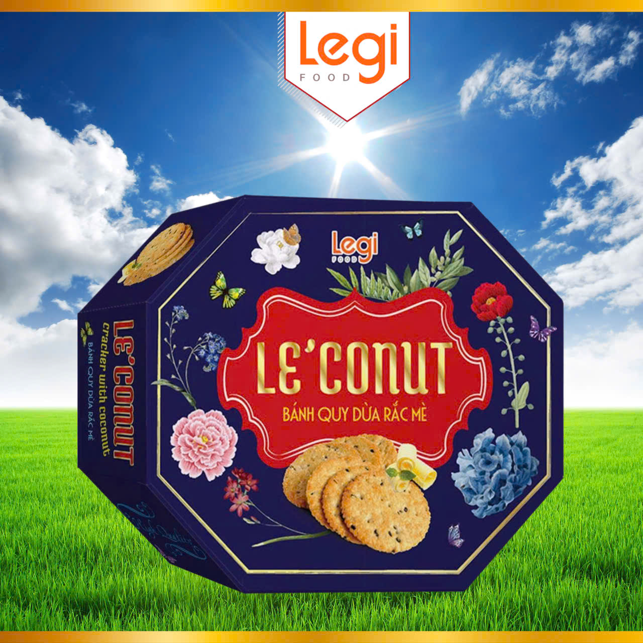 Mè Dừa-XANH DƯƠNG 100gram