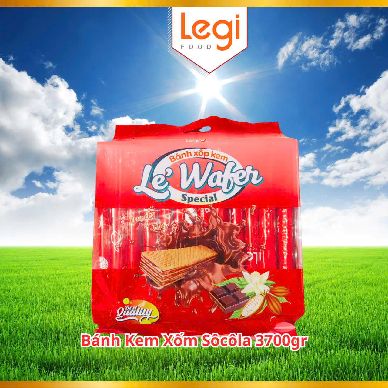 LeGi Bánh Kem Xốm SôCôLa 3700gr