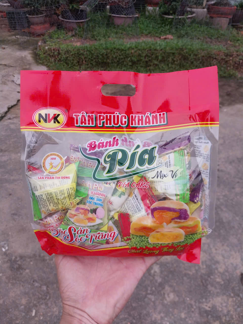 Bánh Pía-In-Đậu xanh Mix Vị(gói)TPK