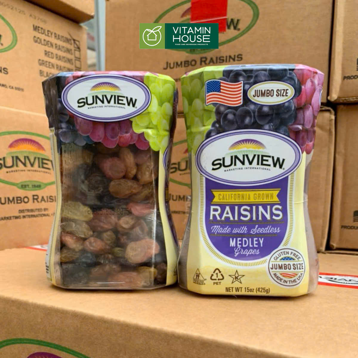 Nho Mỹ Hỗn Hợp 425Gr